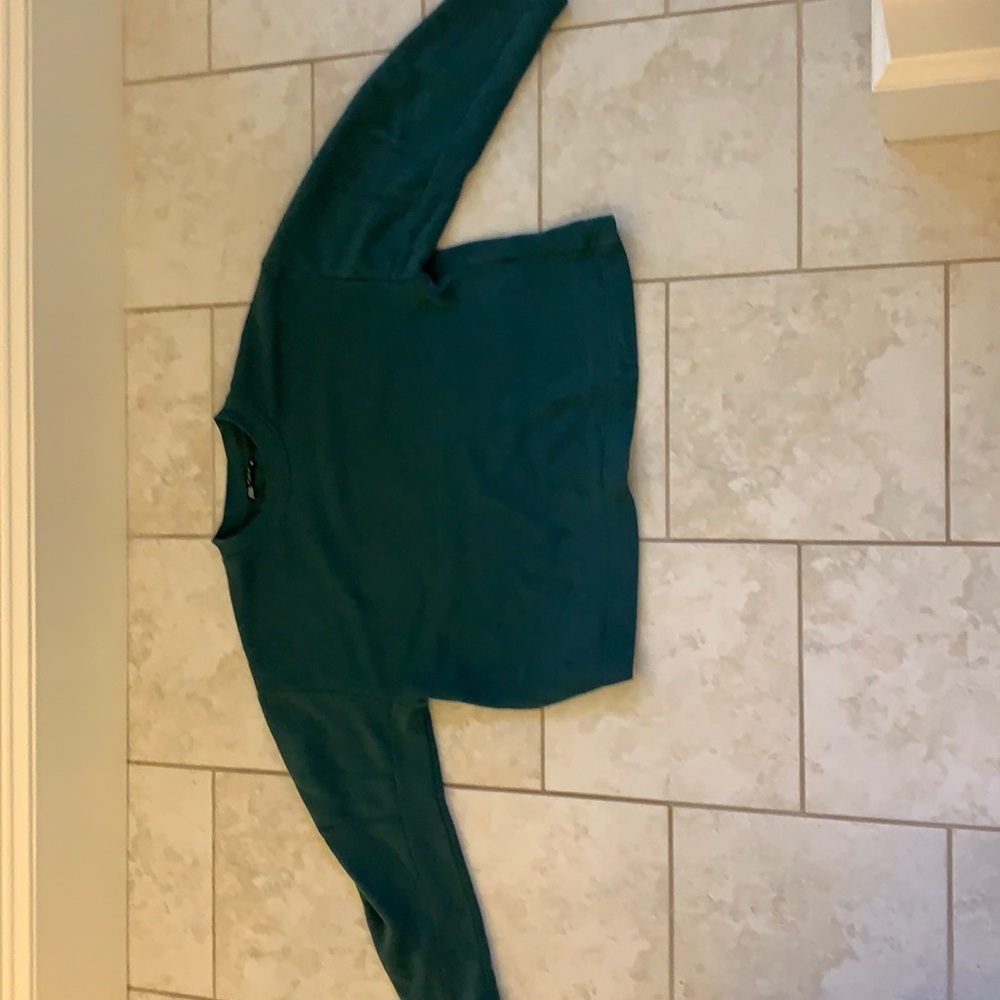 Green Zara crewneck
